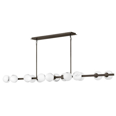 Fredrick Ramond Selene Large Fourteen Light Linear Pendant Alternative Image 2