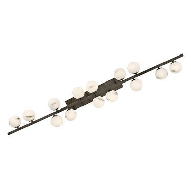 Fredrick Ramond Selene Large Fourteen Light Linear Pendant Alternative Image 4