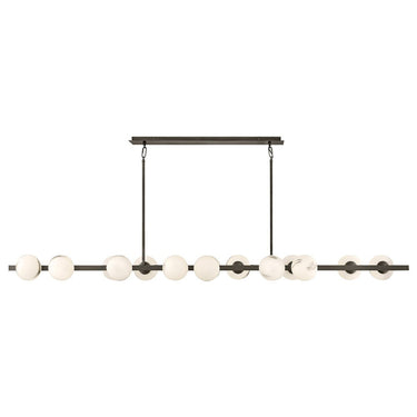 Fredrick Ramond Selene Large Fourteen Light Linear Pendant Alternative Image 5