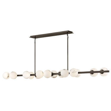 Fredrick Ramond Selene Large Fourteen Light Linear Pendant 