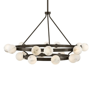 Fredrick Ramond Selene Large Multi Tier Chandelier in Black Oxide Finish Alternative Image 3