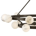 Fredrick Ramond Selene Large Multi Tier Chandelier in Black Oxide Finish Alternative Image 4