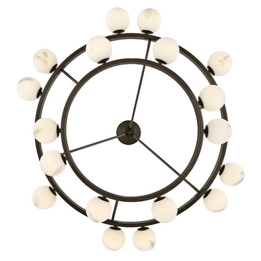 Fredrick Ramond Selene Large Multi Tier Chandelier in Black Oxide Finish Alternative Image 6