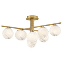 Fredrick Ramond Selene Large Semi-Flush Mount Alternative Image 6