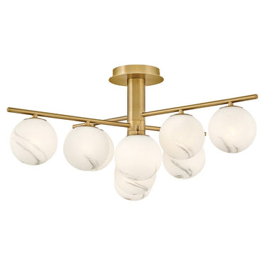 Fredrick Ramond Selene Large Semi-Flush Mount Alternative Image 6