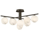 Fredrick Ramond Selene Large Semi-Flush Mount 