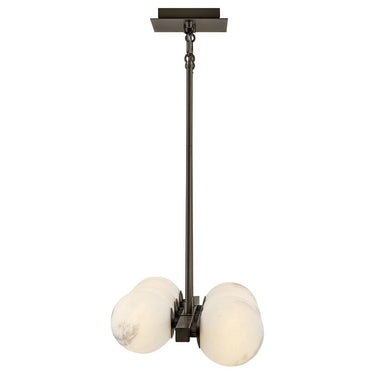 Fredrick Ramond Selene Large Ten Light Linear Pendant in Black Oxide Finish Alternative Image 6