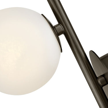 Fredrick Ramond Selene Large Three Light Sconce in Black Oxide Finish Alternative Image 4
