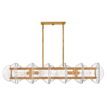 Fredrick Ramond Seraphina Medium Four Light Linear Pendant Alternative Image 9