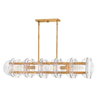 Fredrick Ramond Seraphina Medium Four Light Linear Pendant 