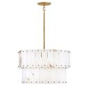 Fredrick Ramond Simone Medium Convertible Chandelier Alternative Image 4