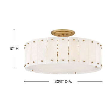 Fredrick Ramond Simone Medium Semi-Flush Mount Alternative Image 1