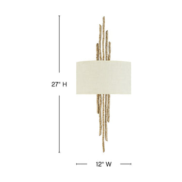 Fredrick Ramond Spyre Large Two Light Sconce Alternative Image 1