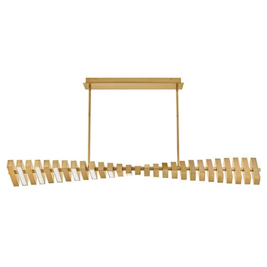 Fredrick Ramond Stitch Large LED Linear Pendant Alternative Image 14