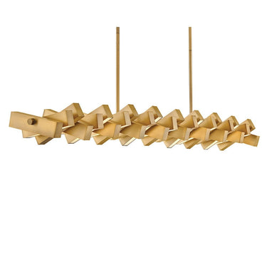 Fredrick Ramond Stitch Large LED Linear Pendant Alternative Image 4