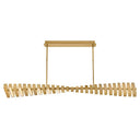 Fredrick Ramond Stitch Large LED Linear Pendant Alternative Image 5
