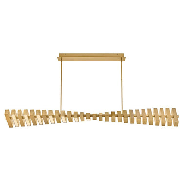 Fredrick Ramond Stitch Large LED Linear Pendant Alternative Image 5