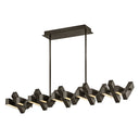 Fredrick Ramond Stitch Medium Adjustable LED Linear Pendant Alternative Image 15