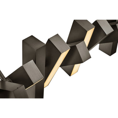 Fredrick Ramond Stitch Medium Adjustable LED Linear Pendant Alternative Image 16