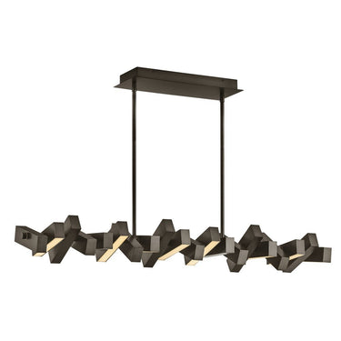 Fredrick Ramond Stitch Medium Adjustable LED Linear Pendant Alternative Image 22