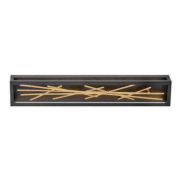 Fredrick Ramond Styx Large LED Sconce - FR46400BLK Alternative Image 4