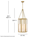 Fredrick Ramond Veleta Medium Chandelier Alternative Image 1