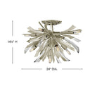 Fredrick Ramond Vida Large Semi-Flush Mount Alternative Image 14