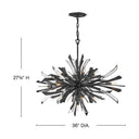 Fredrick Ramond Vida Large Single Tier Chandelier Alternative Image 1