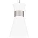 Fremont FMT1512BN 1 Light Mini Pendant in Brushed Nickel 6