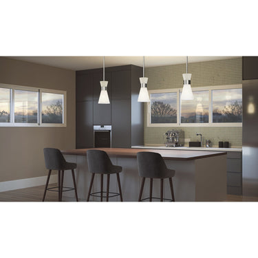 Fremont FMT1512BN 1 Light Mini Pendant in Brushed Nickel 7