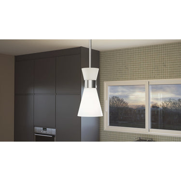 Fremont FMT1512BN 1 Light Mini Pendant in Brushed Nickel 8