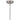 Fremont FMT1512BN 1 Light Mini Pendant in Brushed Nickel 1