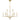 Frida 9 Light Chandelier in Aged Brass 1