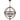 Fusion 6 Light Pendant in Rustic Black 3