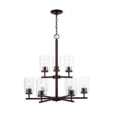 Generation Lighting 31172 Nine Light Chandelier - Crescent Harbor