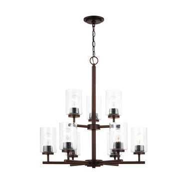 Generation Lighting 31172 Nine Light Chandelier - Crescent Harbor
