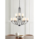 Generation Lighting 3121609 Nine Light Chandelier - Crescent Harbor