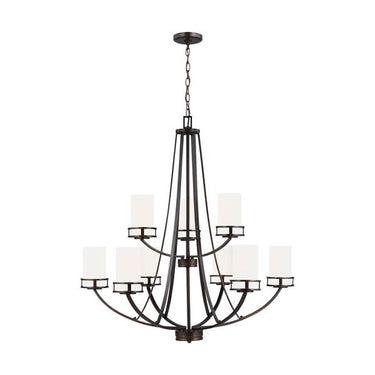 Generation Lighting 3121609 Nine Light Chandelier - Crescent Harbor