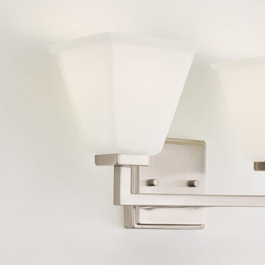 Generation Lighting 4413702 Two Light Bath in Brushed Nickel 3