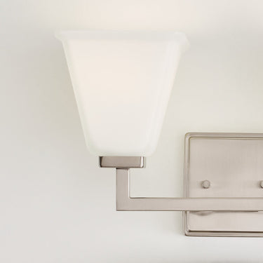 Generation Lighting 4413702 Two Light Bath in Brushed Nickel 4