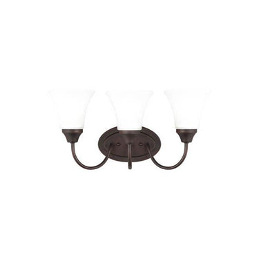 Generation Lighting 44807 Three Light Wall / Bath - Crescent Harbor