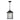 Generation Lighting 60031 One Light Outdoor Pendant - Crescent Harbor