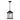 Generation Lighting 60031 One Light Outdoor Pendant - Crescent Harbor