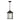 Generation Lighting 60031 One Light Outdoor Pendant - Crescent Harbor