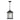 Generation Lighting 60031 One Light Outdoor Pendant - Crescent Harbor