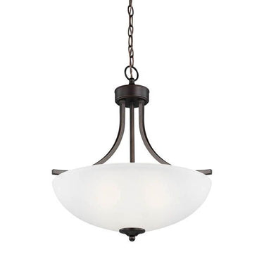 Generation Lighting 6616503 Medium Three Light Pendant - Crescent Harbor