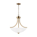 Generation Lighting 6616503 Medium Three Light Pendant - Crescent Harbor