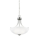 Generation Lighting 6616503 Medium Three Light Pendant - Crescent Harbor