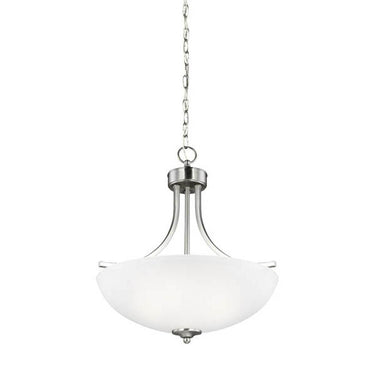 Generation Lighting 6616503 Medium Three Light Pendant - Crescent Harbor