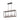 Generation Lighting 6634506 Six Light Island Pendant - Crescent Harbor